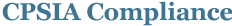 CPSIA Compliance