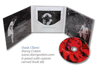 6-Panel Digipak with book slit