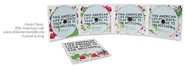 8-Panel 4-tray Digipak
