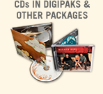 CDs in Digipaks & other Packages!